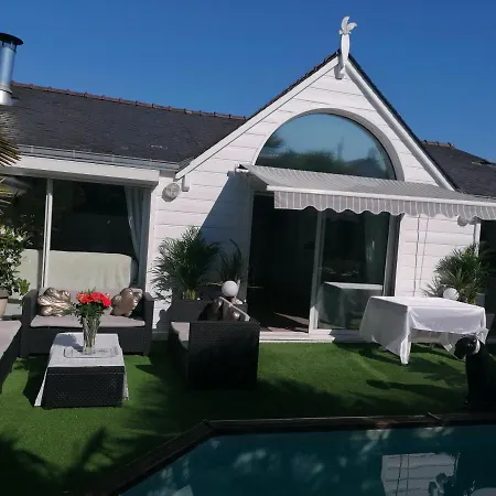 Maison Calme Avec Piscine Palmiers 300m De La Centre *