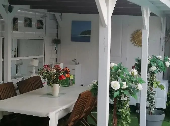 Maison Calme Avec Piscine Palmiers 300m De La Centre Tatil Evi Pornichet